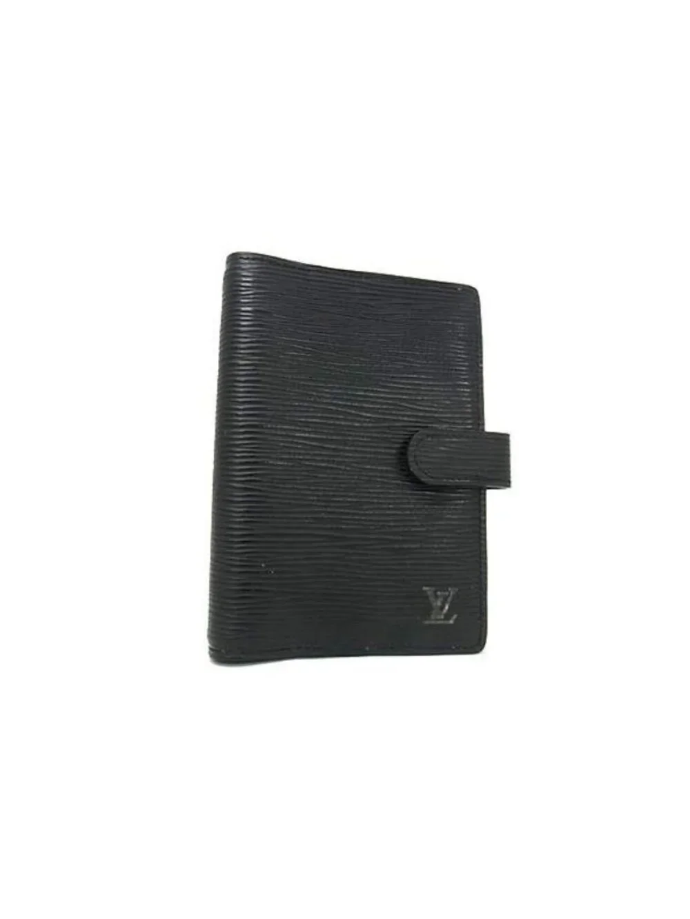 Louis Vuitton Notebook Cover Agenda PM Noir Black Epi 6
